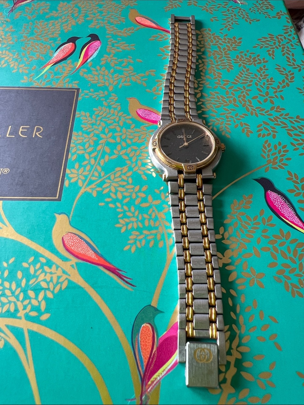 VINTAGE Gucci Two-Tone Gold and Silver Watch. OFFERS ACCEPTED.